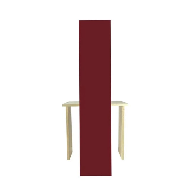 CIMABUE RUBY Chair by Ferdinando Meccani for Meccani For Sale - Image 3 of 8