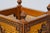 Antique French Carved Walnut and Cane Jardinière With Torch and Floral Motifs For Sale - Image 4 of 6