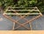 Rustic Rustic Zinc Lined Garden Table Bar Tray on Stand, One of a Kind For Sale - Image 3 of 12