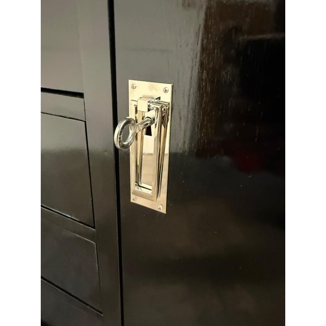 Art Deco Black Sideboard, 1920s For Sale - Image 3 of 6