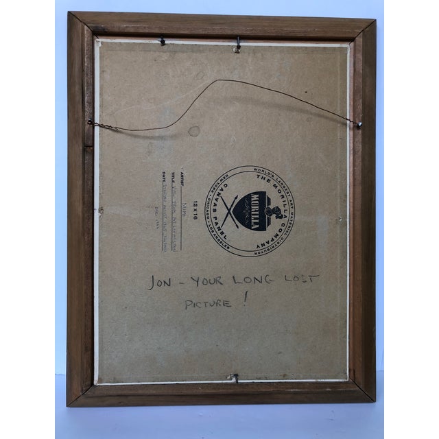 Vintage Landscape Oil Painting For Sale - Image 4 of 8