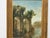 19th-Century Italian Oil on Canvas Classical Landscape with Arch Bridge Ruin For Sale - Image 10 of 12