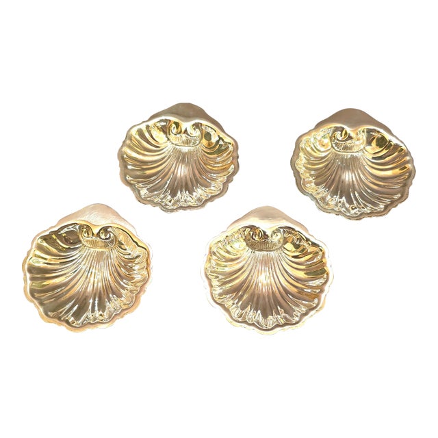 Cartier Sterling Shell Dishes For Sale