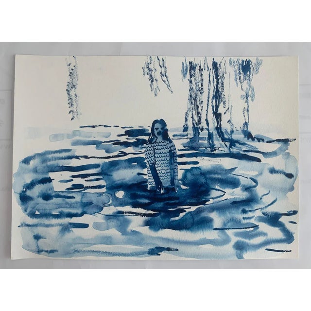 Hanna Ilczyszyn, Water, Watercolour, 2024 For Sale - Image 3 of 6