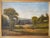 Stunning antique 19th Century pastoral landscape. Signed L Davis and dated 1874. Oil painting, depicts cows, water, a...