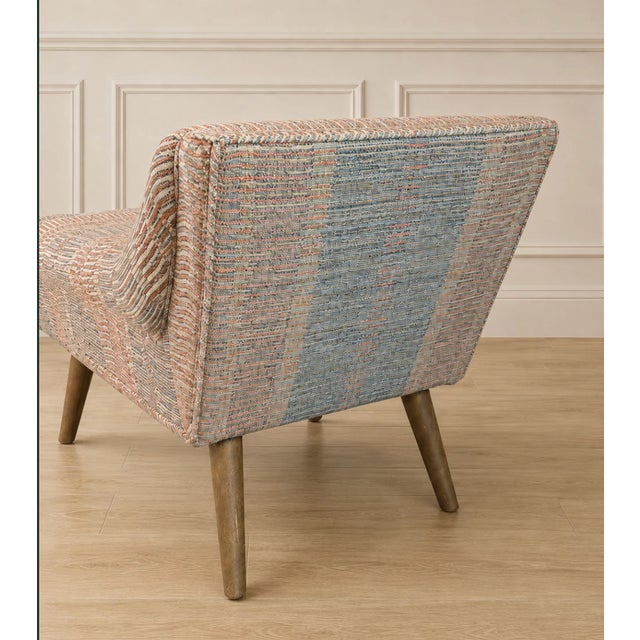 Mid-Century Modern Mid Century Modern Designer Textile Bench For Sale - Image 3 of 4