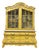 Vintage Drexel Heritage French Provincial Painted Breakfront Cabinet For Sale