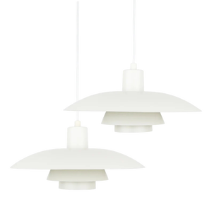 Vintage Danish PH 4/3 Lamps by Poul Henningsen for Louis Poulsen, 1966, Set of 2
