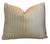 Designer Abstract Yellow & Cream Pillow Including the Feather and Down Insert For Sale In Los Angeles - Image 6 of 6