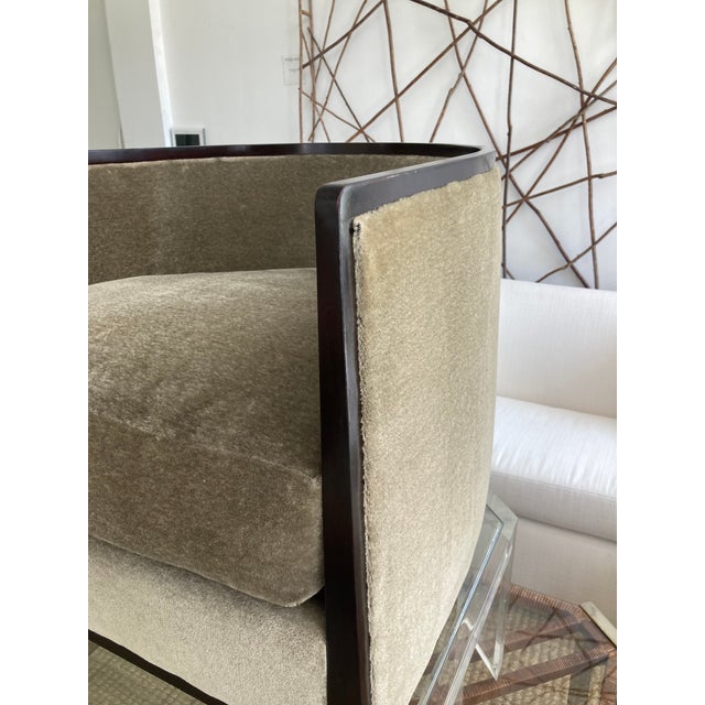 Brown Andree Putman Fauteuil Clair De Jour For Sale - Image 8 of 16