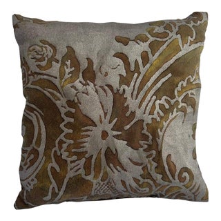 Lavender Sachet Made W/ Fortuny Textile For Sale