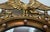 Mid 20th Century American Federal Style Giltwood Eagle Crest Convex Mirror, Mid-20th Century For Sale - Image 5 of 12