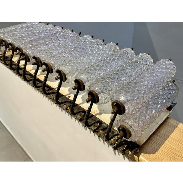 Brown Wall Sconces from Maison Honore, 1970s, Set of 2 For Sale - Image 8 of 18