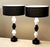 Mid 20th Century Modern Frederick Cooper "Harlequin" Mid Century Modern Decorator Lamps - Pair For Sale - Image 9 of 9