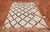Breathtaking Geometric Vintage Ivory Beni Ourain Moroccan Rug, Country of Origin / Rug Type: Morocco, Circa Date: Mid –...