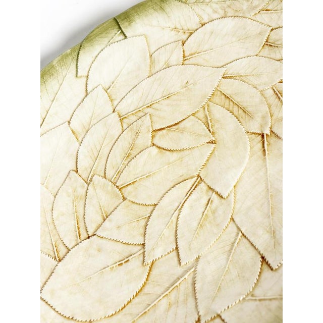 1970s Ceramic Dish with Floral Motif, France, 1970s For Sale - Image 5 of 13