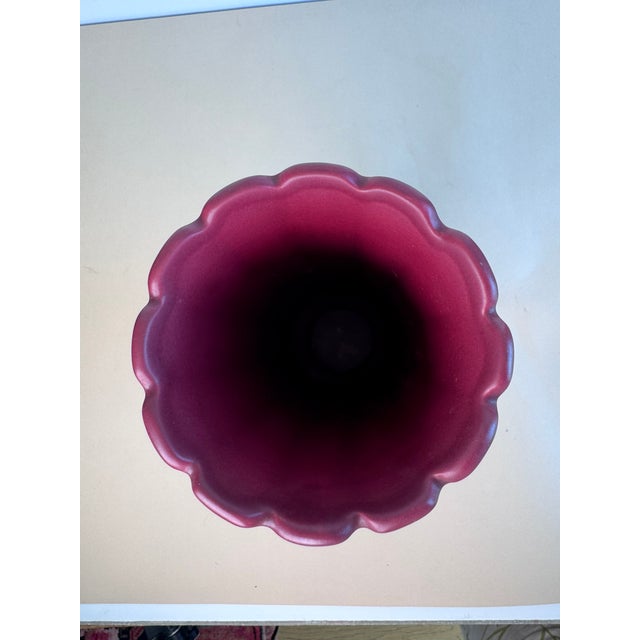 Weller Pottery Weller Loru Mulberry Vase For Sale - Image 4 of 8