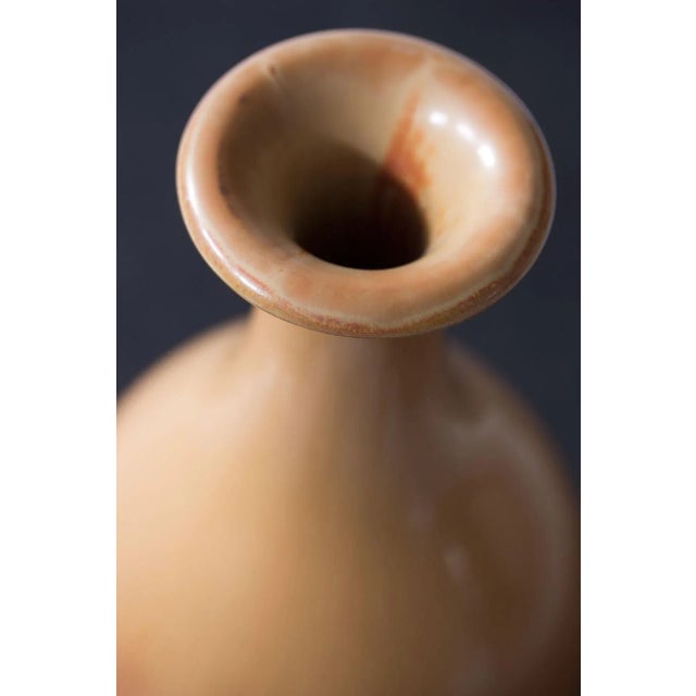Mid-Century Modern Stoneware Vase by Gunnar Nylund for Rörstrand, Sweden, 1940s For Sale - Image 3 of 6