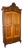 Antique French Carved Oak 2-Door Wardrobe For Sale