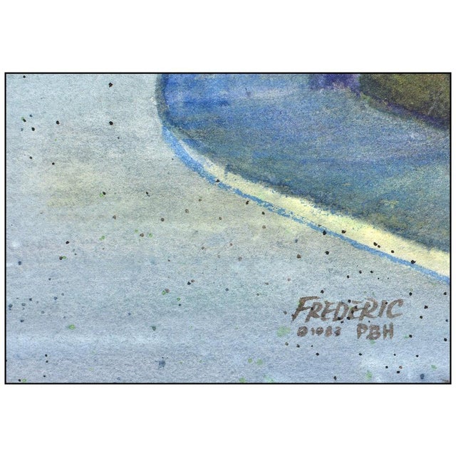 Message us to inquire about custom framing options! (Included for free with every purchase) The artwork here, "Village...