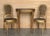 Pair of Early 20th Century French Louis XVI Style Gilted Dining Chairs with caned seats For Sale - Image 14 of 18