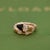 Bvlgari Bulgari Serpenti Viper Diamonds & Onyx Ring in 18k Rose Gold, Size 8 For Sale In New York - Image 6 of 14