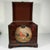 1970s Vintage Farmhouse Arts & Crafts Boho Chic Velvet Lined Rooster Storage Box For Sale - Image 17 of 18