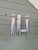 Metal Double Tubular Wall Lights in Chromed Metal by Gaetano Sciolari for Boulanger, 1970s, Set of 2 For Sale - Image 7 of 15