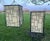 Mid-Century Modern 1950s Mid-Century Modern Geometric Pendant Light and Table Light Set ~ in the Style of Piet Mondrian For Sale - Image 3 of 12