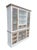 Farmhouse Farmhouse 2-Toned Solid Wood Hutch Kitchen Cabinet For Sale - Image 3 of 6