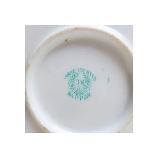 Antique Hand-Painted Nippon Platter For Sale In New York - Image 6 of 6