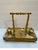 Stone Siena Marble and Ormolu Double Inkstand Late 19th Century For Sale - Image 7 of 10