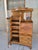 Antique Side by Side Desk, Display and Storage Cabinet. Tiger Oak Circa. 1900 For Sale - Image 10 of 18