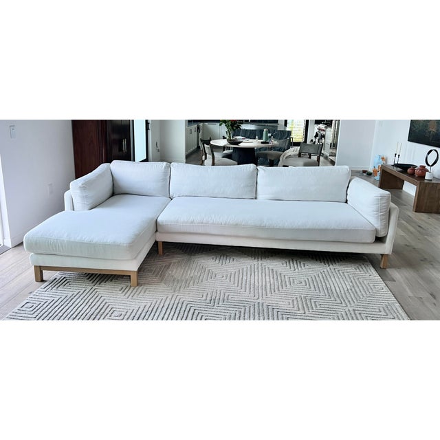 Interior Define Custom White Couch Chairish