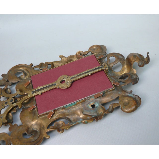 Neo-Baroque Picture Frame with Neptune, Putti and Shells, Bronze, Germany, 1890s For Sale - Image 18 of 18