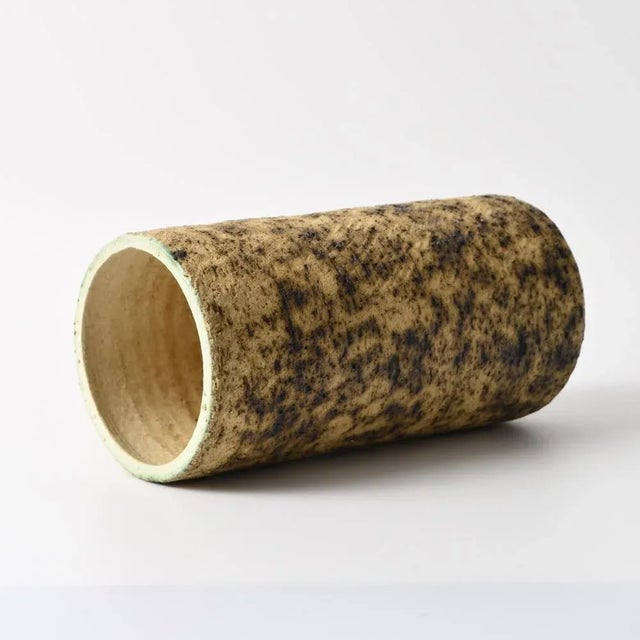 Brutalist Pottery Vase by Pieter Groenveldt, 1960s For Sale - Image 6 of 8