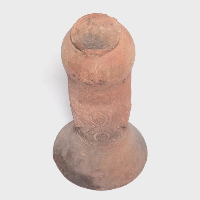 Early 20th Century Nupe Terracotta Vessel Support, C. 1900 For Sale - Image 5 of 6