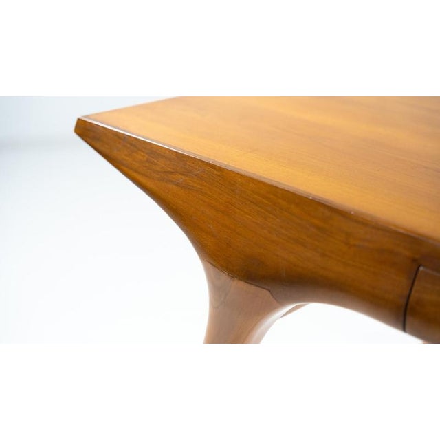 Walnut Writing Desk from Carlo De Carli, 1950s For Sale - Image 10 of 16
