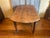 Brown Antique French Drop-Leaf Table, 1890s For Sale - Image 8 of 18