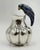 Metal 1970s Los Castillo Taxco Silver Plate & Lapis Parrot Pitcher For Sale - Image 7 of 18