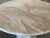1980s Postmodern Vintage Travertine Round Dining/Entry Table Honed For Sale - Image 4 of 12