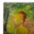 Early 20th Century "Natures Fountain" Expressionist Figurative Oil Painting by Jean Chaleye For Sale - Image 4 of 8
