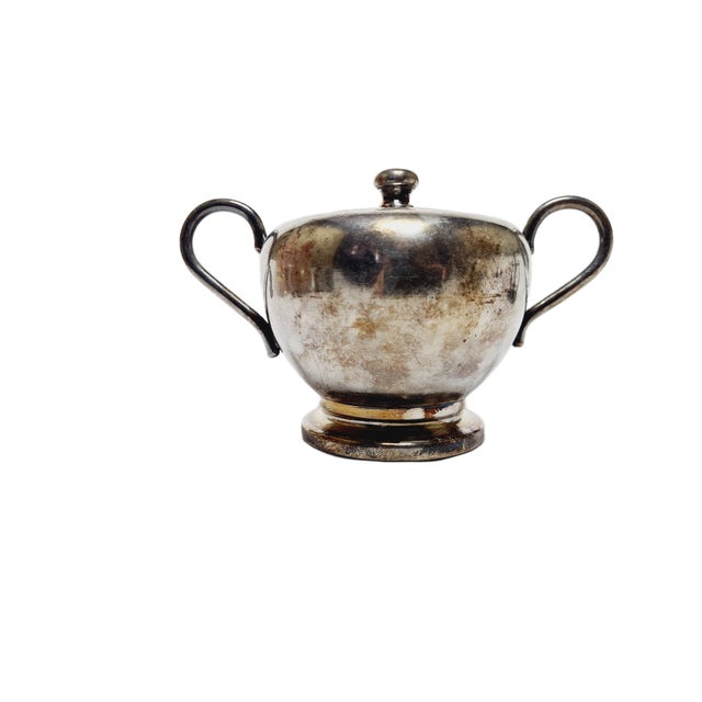 Art Deco Sugar Bowl from Hefra, Poland, 1970s For Sale - Image 4 of 9
