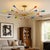 Transform your space with this stunning 16-Light Mid Century Sputnik Chandelier, a statement lighting fixture designed to...