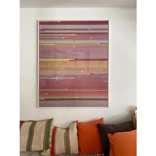 Edition Aerial Views Bernhard Lang Image: AV_Tulip_Fileds_006 Size B: 94 x 120 cm, 37 x 47,2 inches, Captured in 2016 in...