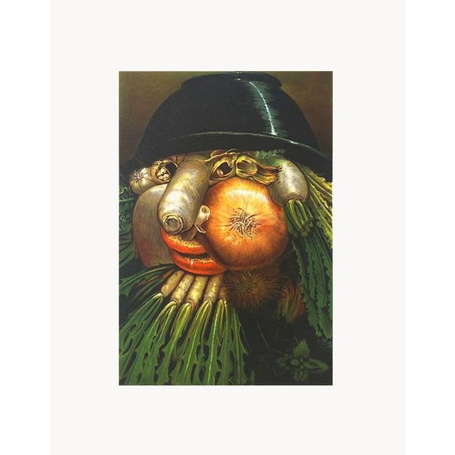 After Giuseppe ARCIMBOLDO AUTUMN 2008 lithograph on BFK Rives paper unsigned and not numbered published by : Luxembourg...