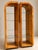 Henredon 1970s Pair of Lighted Henredon Scene Two Burl Wood Arched Display Cabinets Milo Baughman Style For Sale - Image 4 of 12