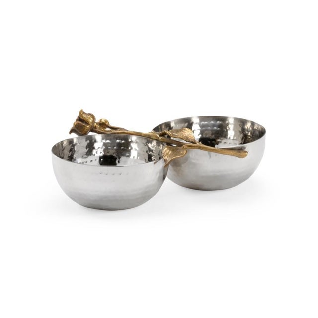 Contemporary Wildwood Fresh Stem Double Bowl For Sale - Image 3 of 3