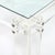 Glass Pair of Mid-Century Modernist Rectilinear Lucite & Glass Side/End Tables For Sale - Image 7 of 18