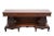 The Low Mahogany Console Table serves as a great TV stand for any traditional style living room. Fully assembled with a...